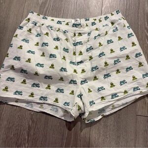 Zara Disney Kermit Women’s Pajama Shorts Size Large